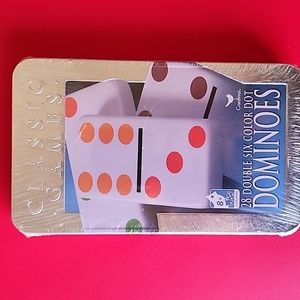Classic Games Color Dot Dominoes